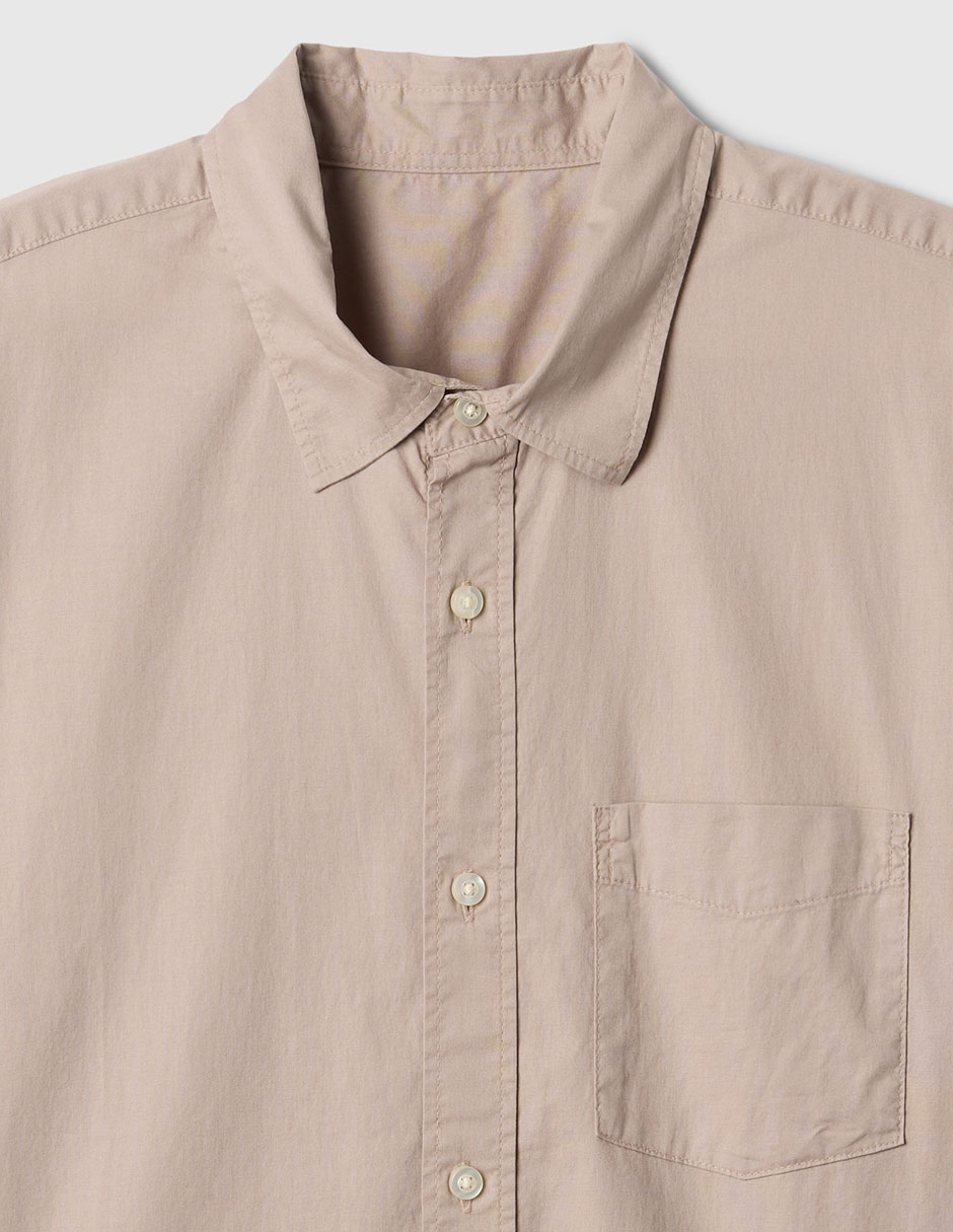 Camisa casual de algodón manga corta para hombre 3