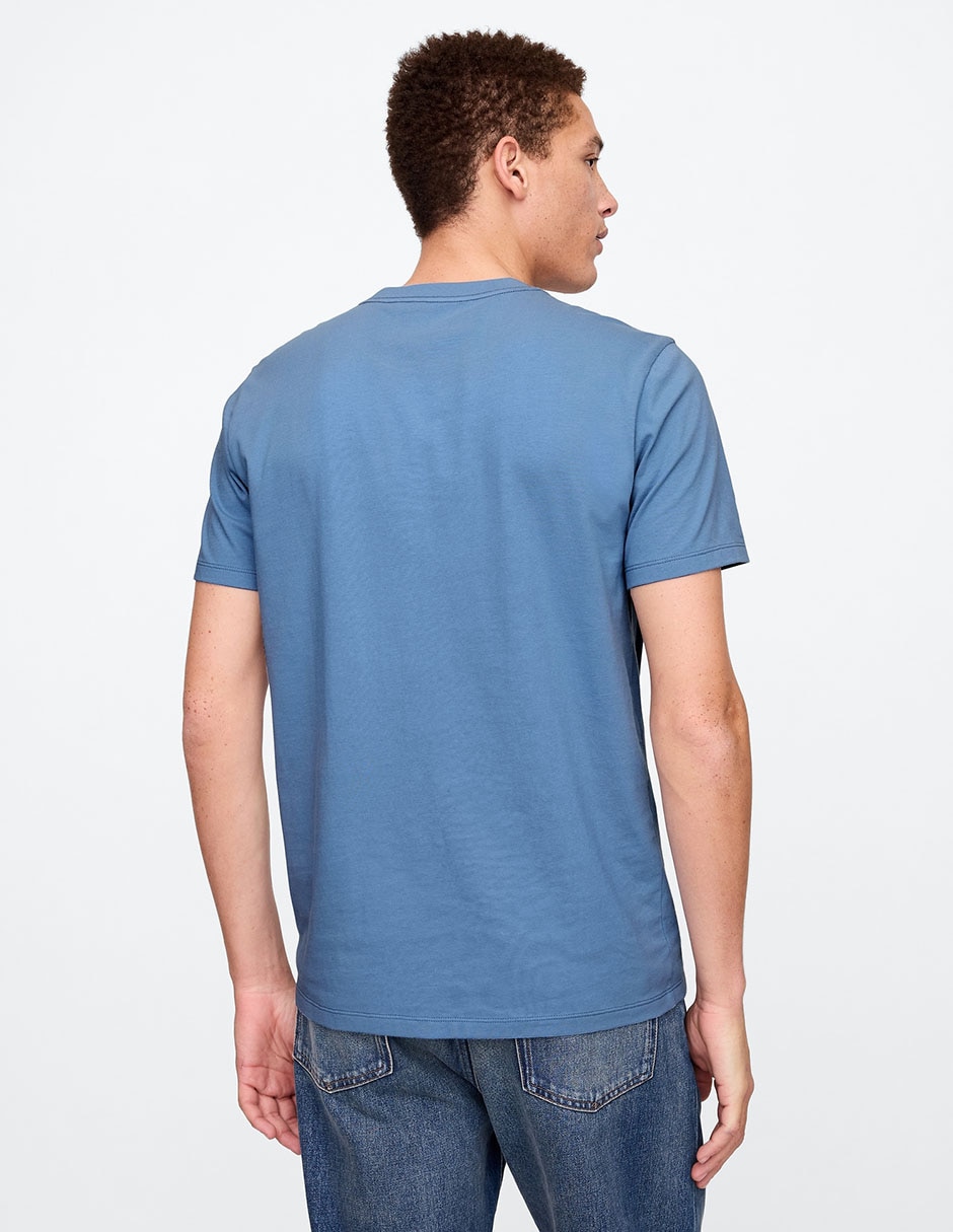 Playera cuello redondo para hombre