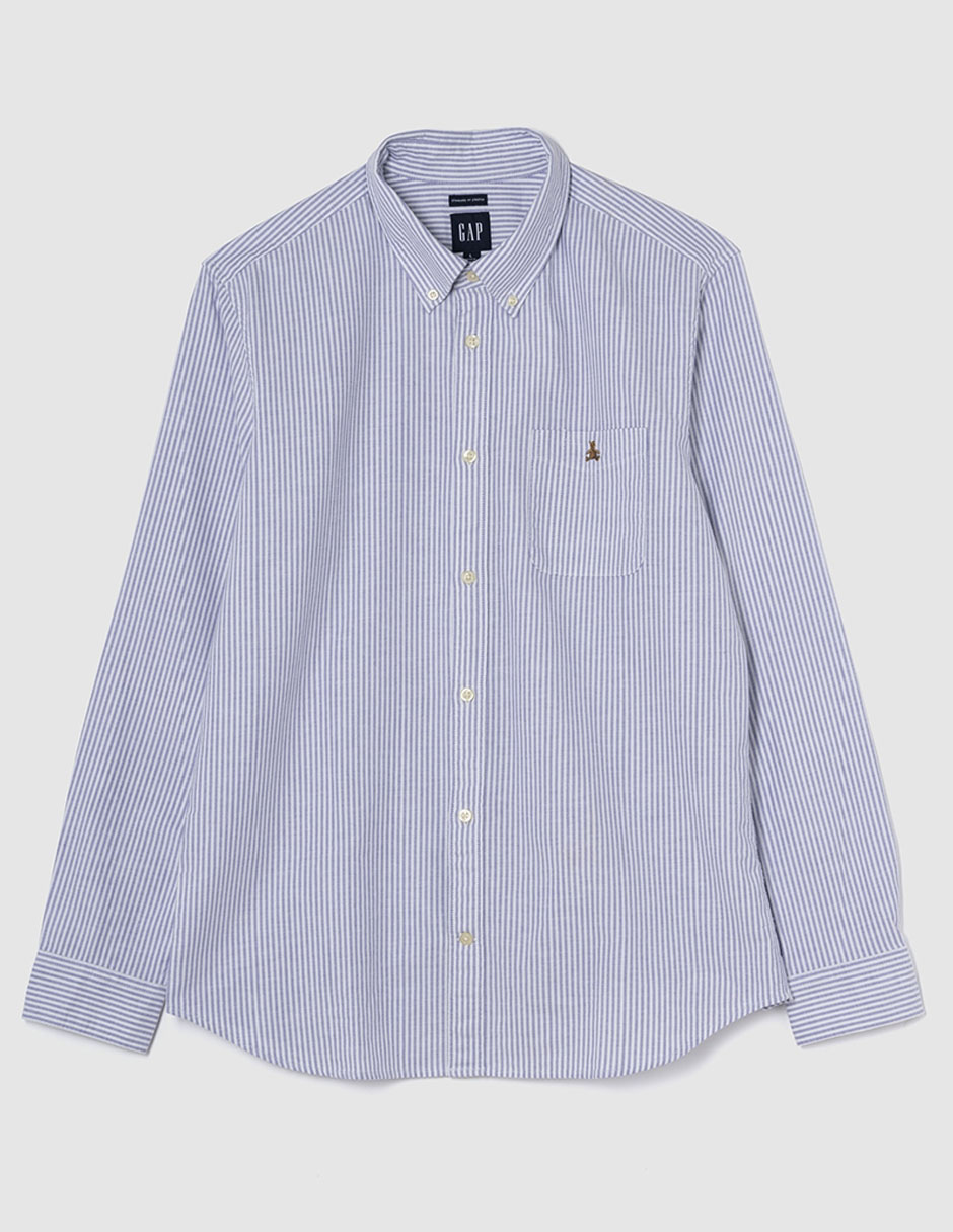 Camisa casual de algodón manga larga para hombre Camisa casual de algodón manga larga para hombre