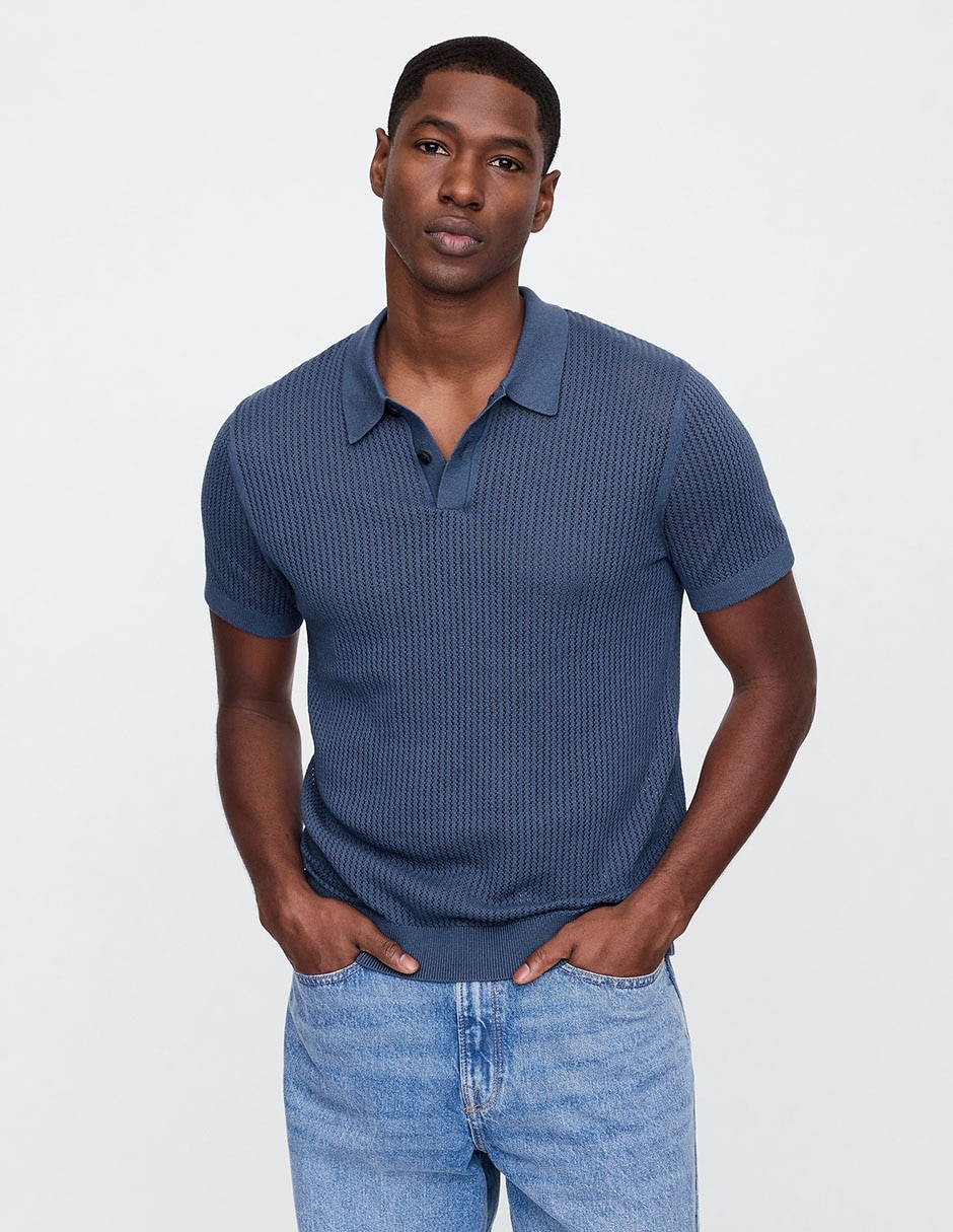 Playera tipo polo para hombre GAP México