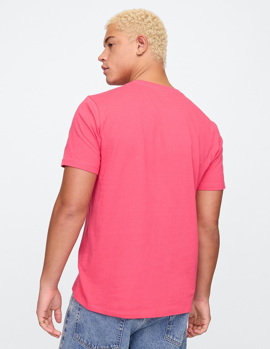 Playera cuello redondo para hombre