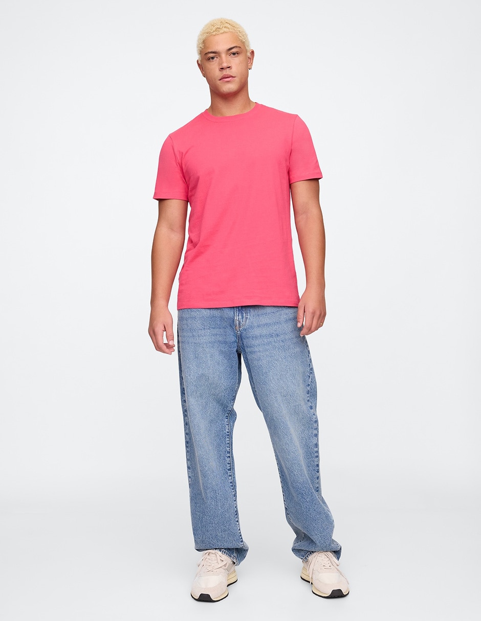 Playera cuello redondo para hombre