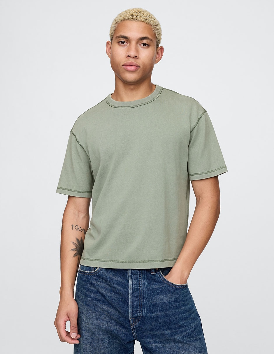 Playera ultrasoft cuello redondo para hombre