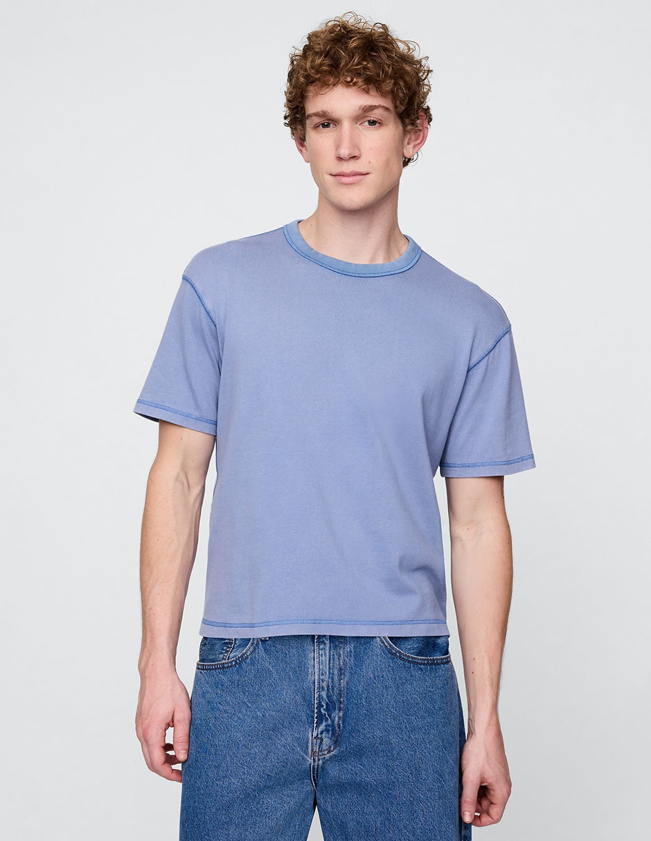 Playera ultrasoft cuello redondo para hombre