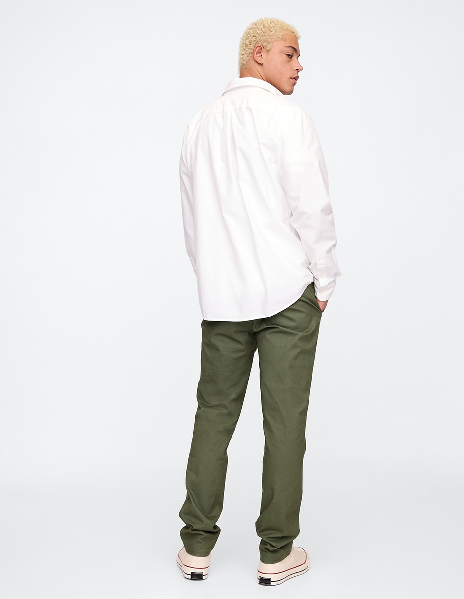 Pantalón slim de algodón para hombre 2