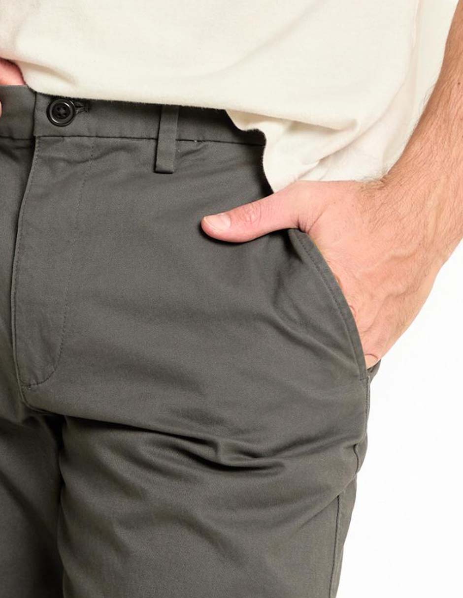 Pantalón recto de algodón para hombre 4