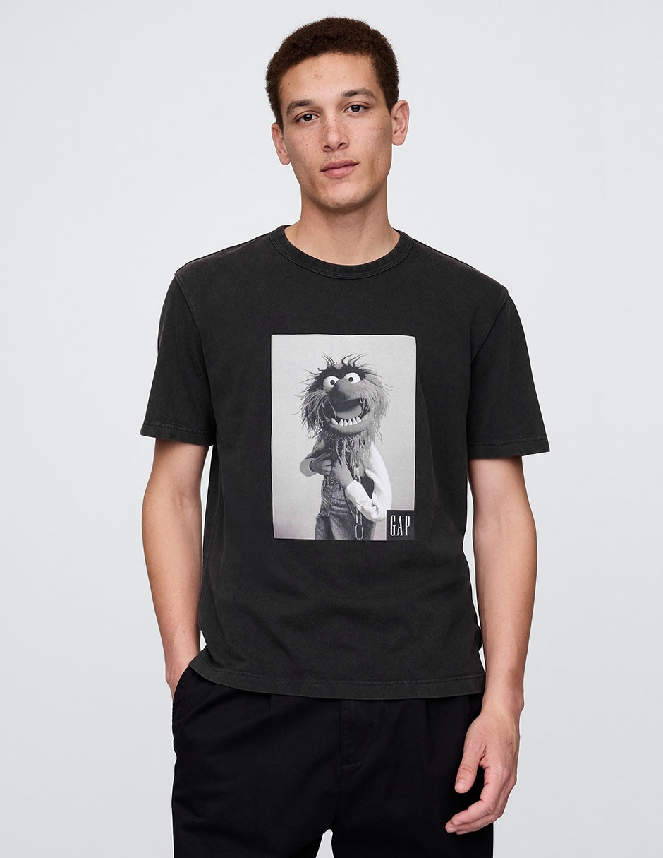 Playera cuello redondo para hombre X MUPPETS 1