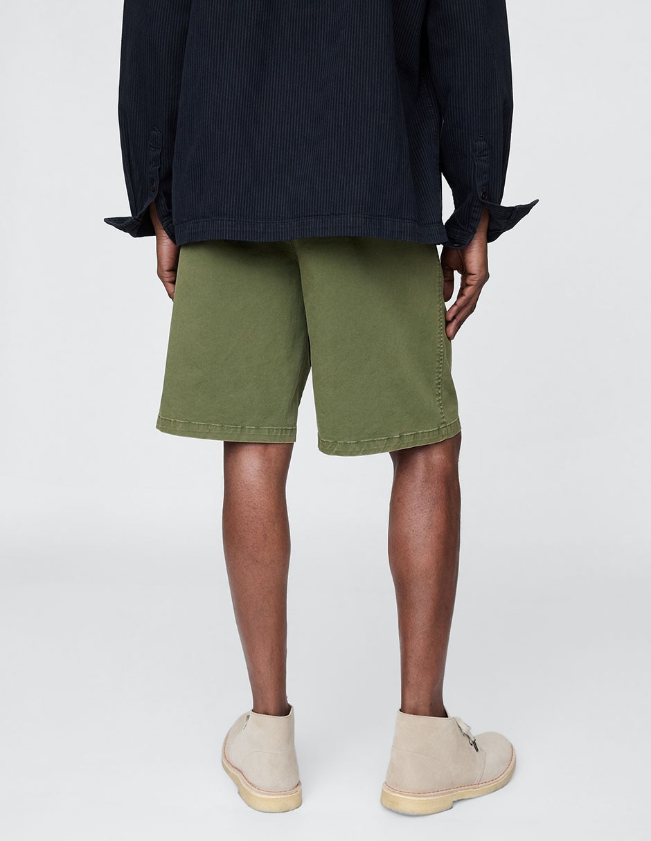 SHORT GAP 737071 LISO, 29, VERDE OLIVO