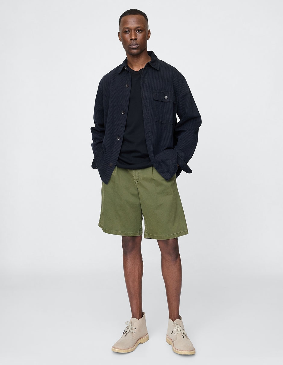 SHORT GAP 737071 LISO, 29, VERDE OLIVO