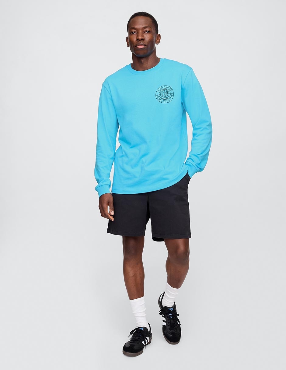 Playera cuello redondo para hombre 3
