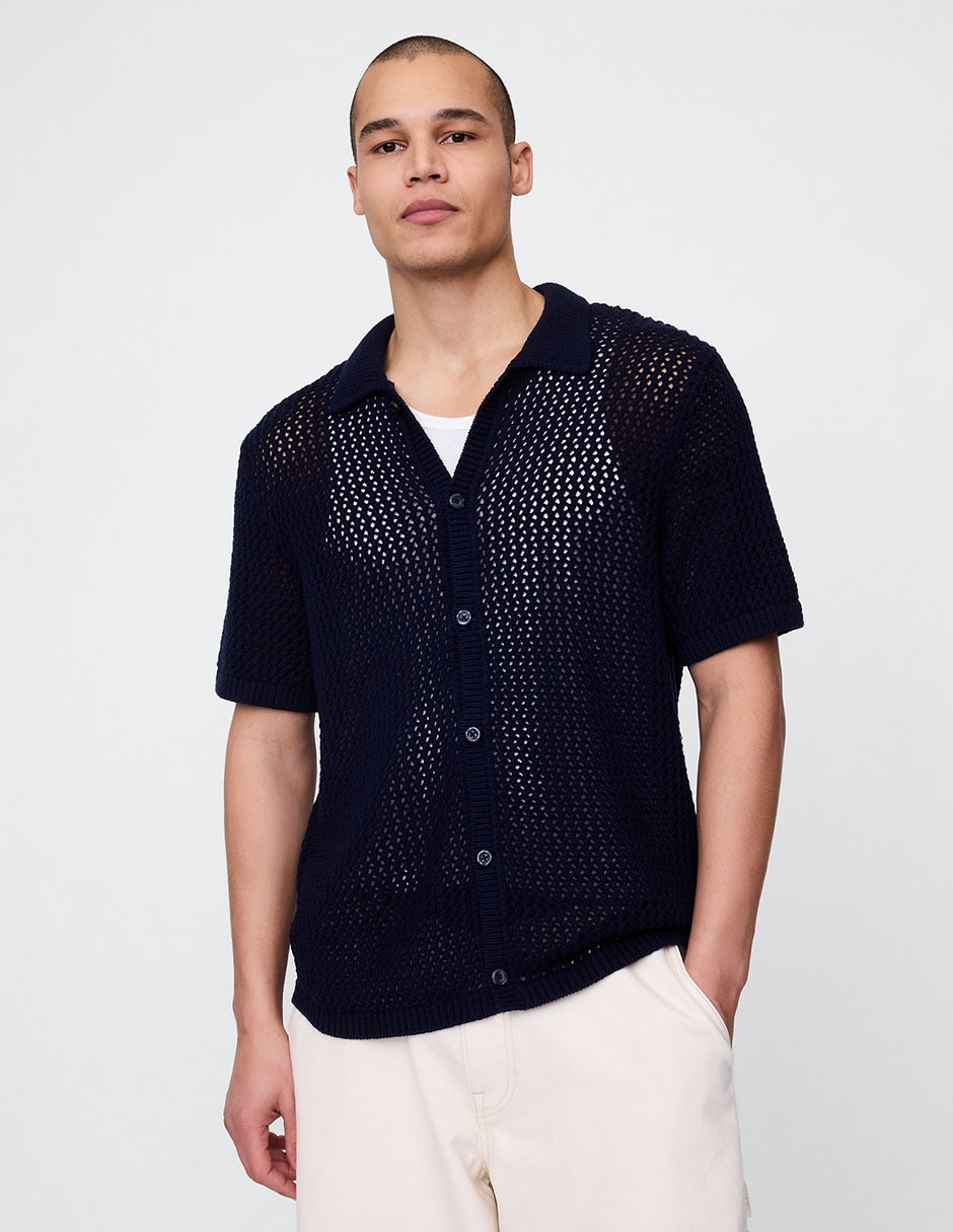 Playera tipo polo para hombre