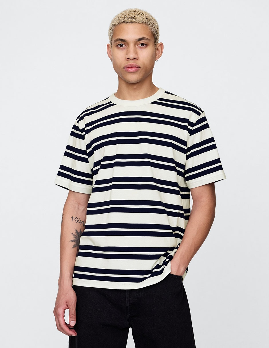Playera cuello redondo para hombre 1