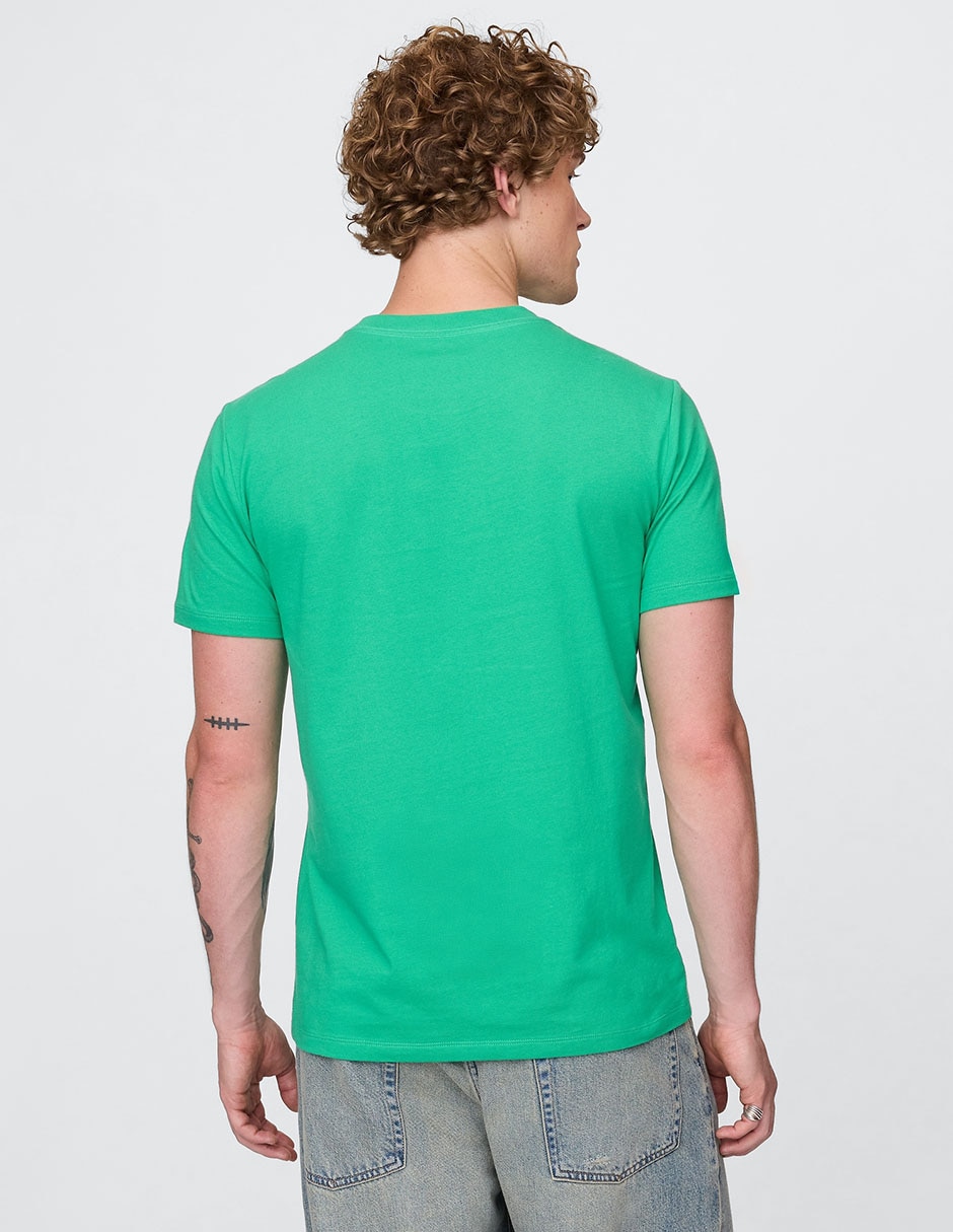 Playera cuello redondo para hombre