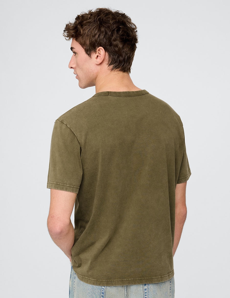 Playera cuello redondo para hombre