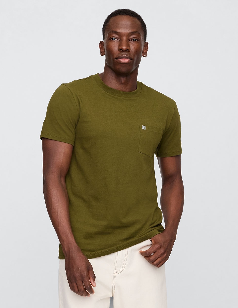 Playera cuello redondo para hombre
