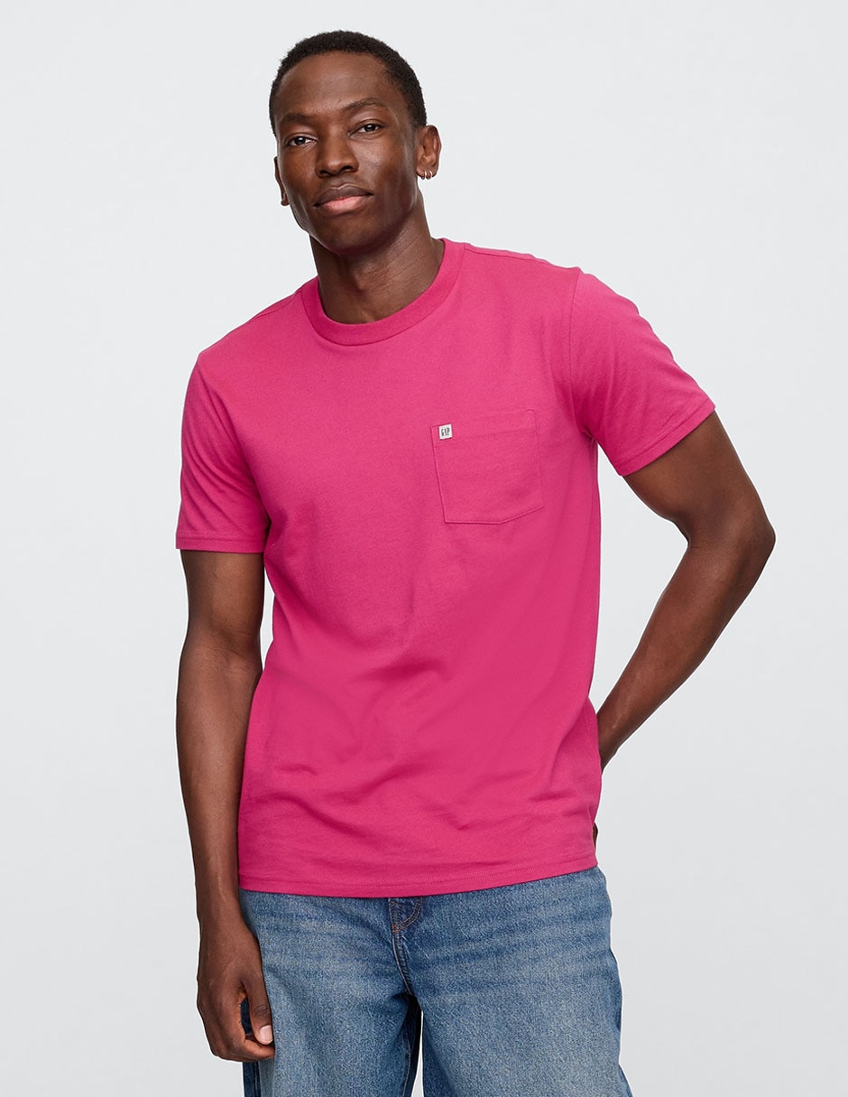 Playera cuello redondo para hombre