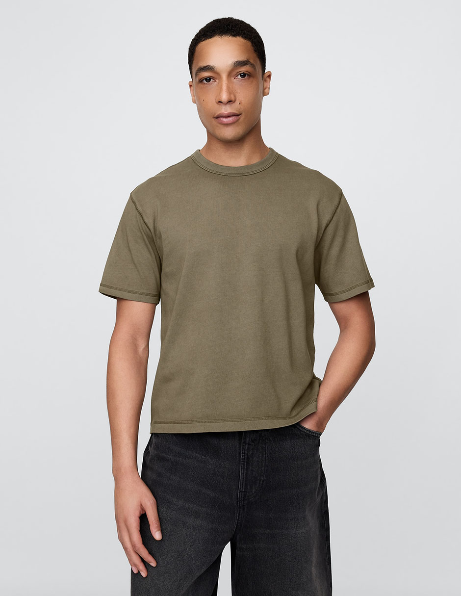 Playera ultrasoft cuello redondo para hombre