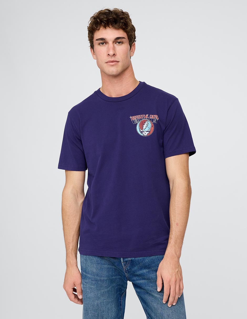 Playera cuello redondo para hombre
