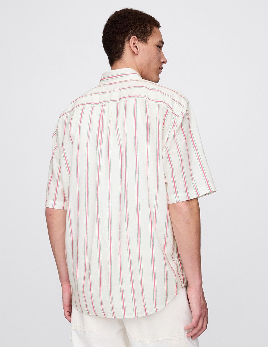 Camisa casual manga corta para hombre 2