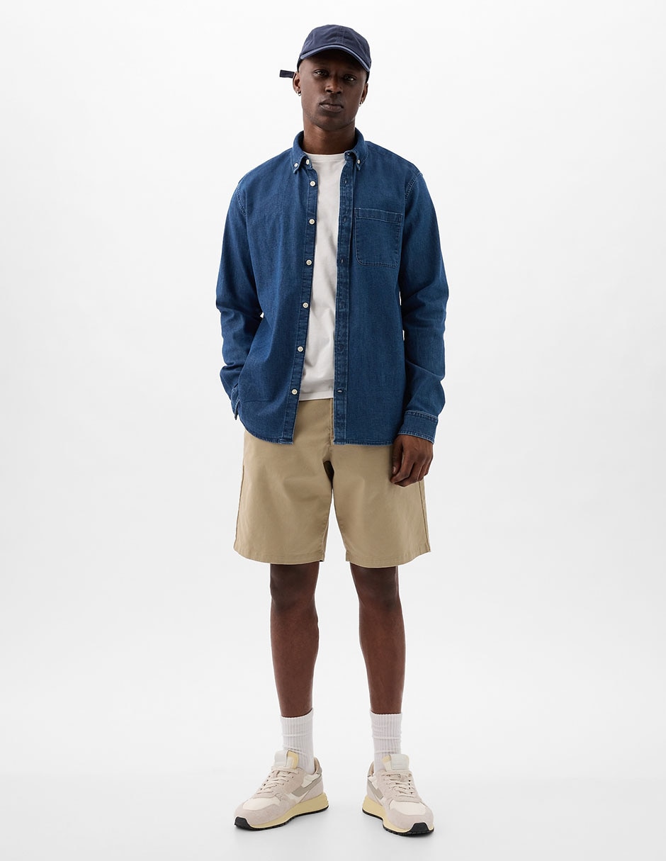 SHORT GAP 880824B LISO, 36, KHAKI