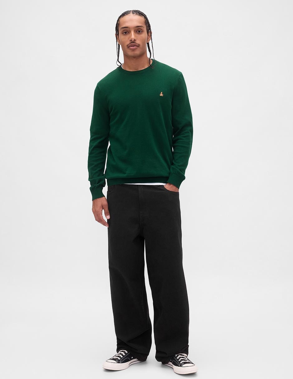 Suéter cuello redondo para hombre