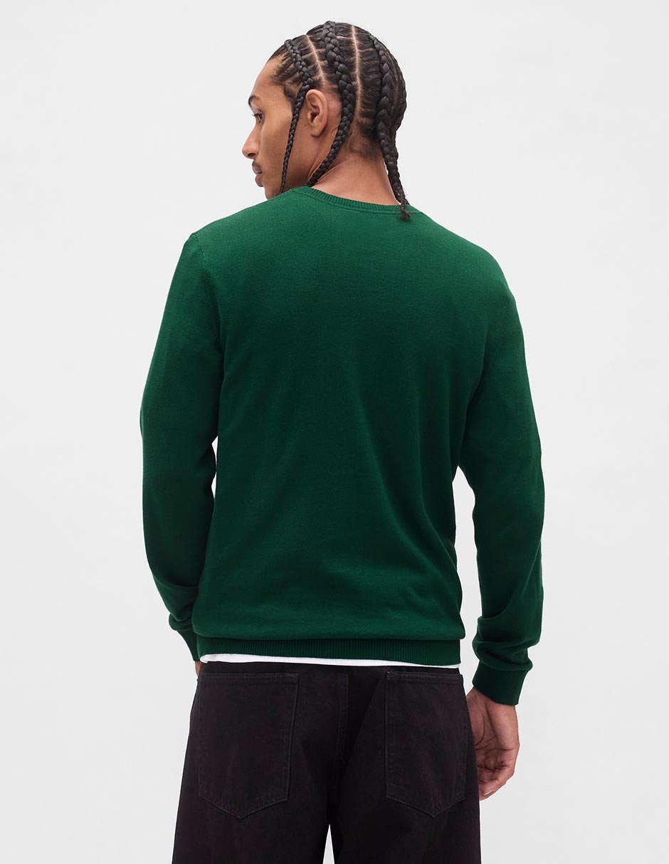 Suéter cuello redondo para hombre