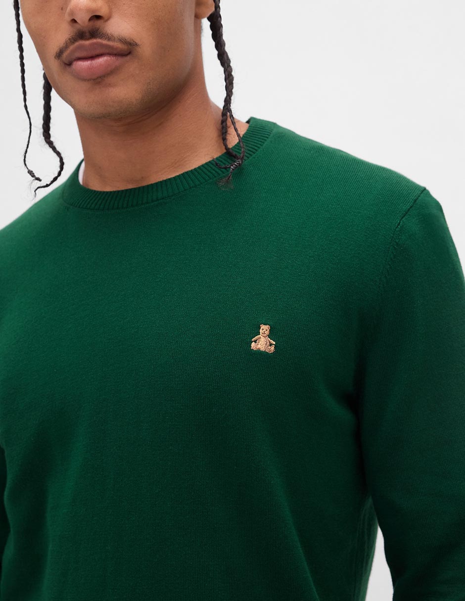 Suéter cuello redondo para hombre