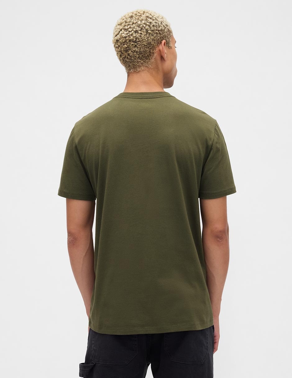 Playera cuello redondo para hombre
