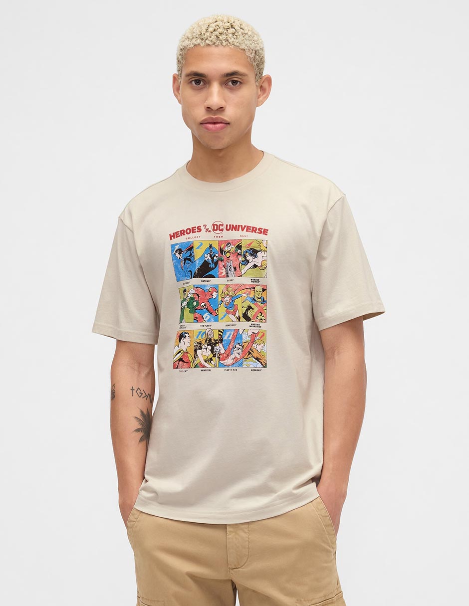 Playera Dc Universe cuello redondo para hombre 1