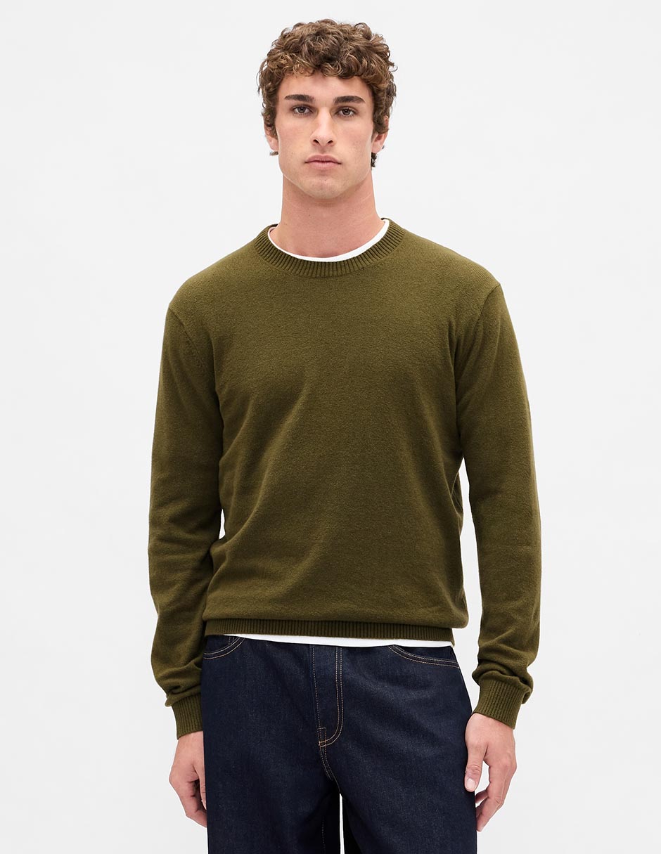 SUETER GAP 800322 LIS, CH, VERDE OLIVO