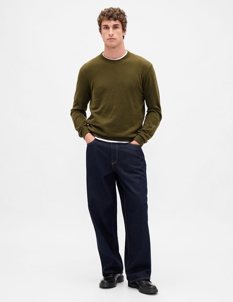 SUETER GAP 800322 LIS, CH, VERDE OLIVO