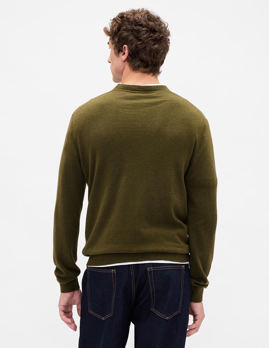 SUETER GAP 800322 LIS, CH, VERDE OLIVO