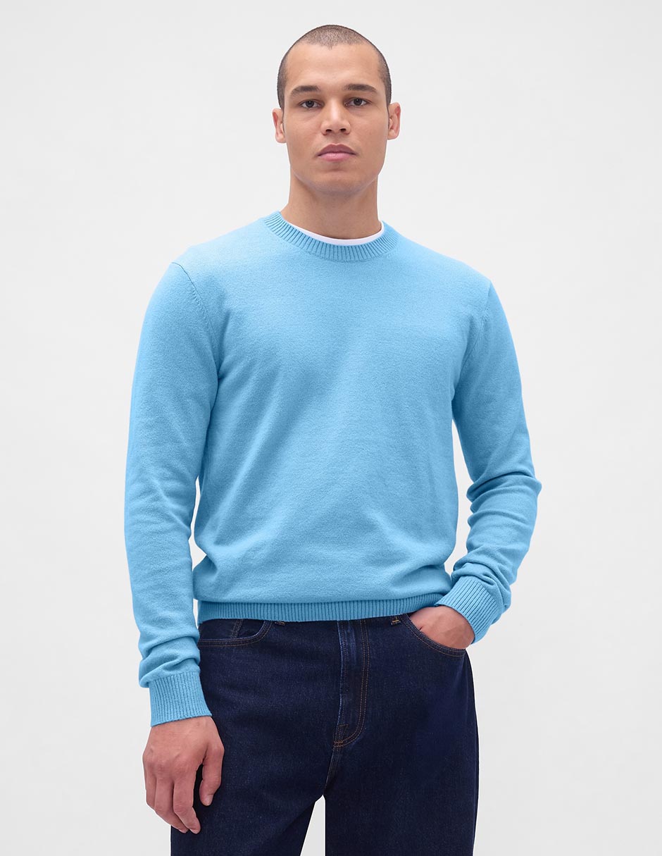 Suéter cuello redondo para hombre Suéter cuello redondo para hombre