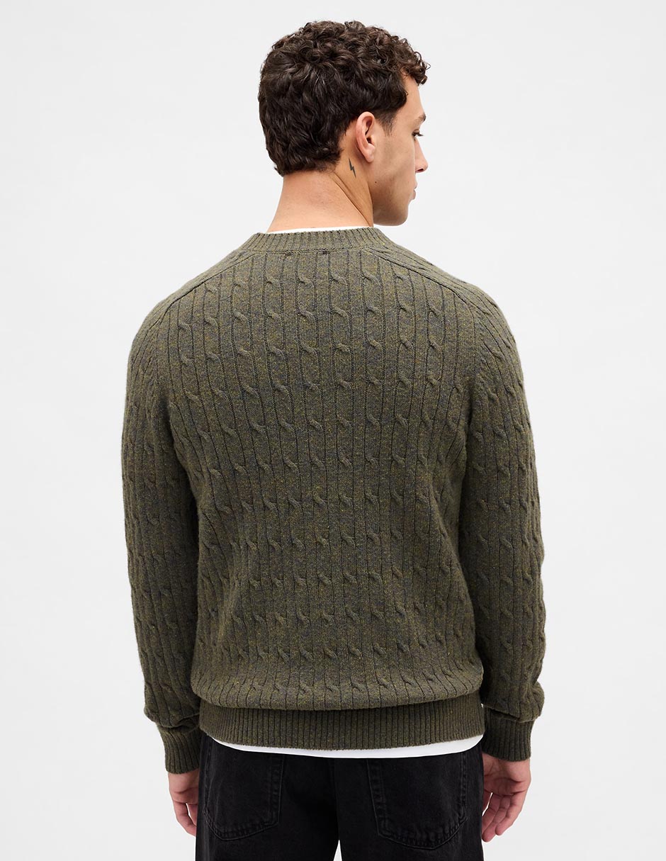 SUETER GAP 807068 LIS, CH, VERDE OLIVO