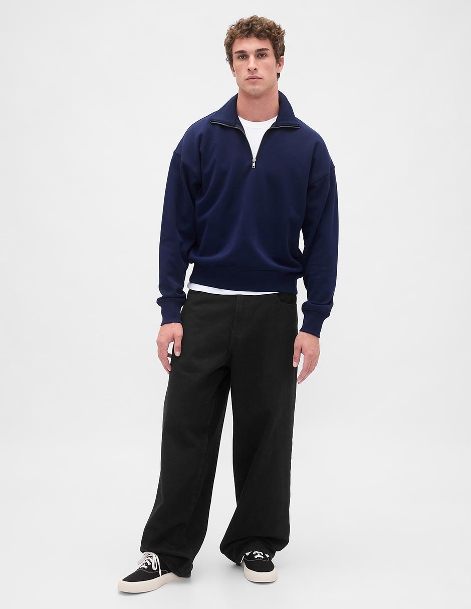 SUDADERA GAP 821275 P, CH, AZUL MARINO