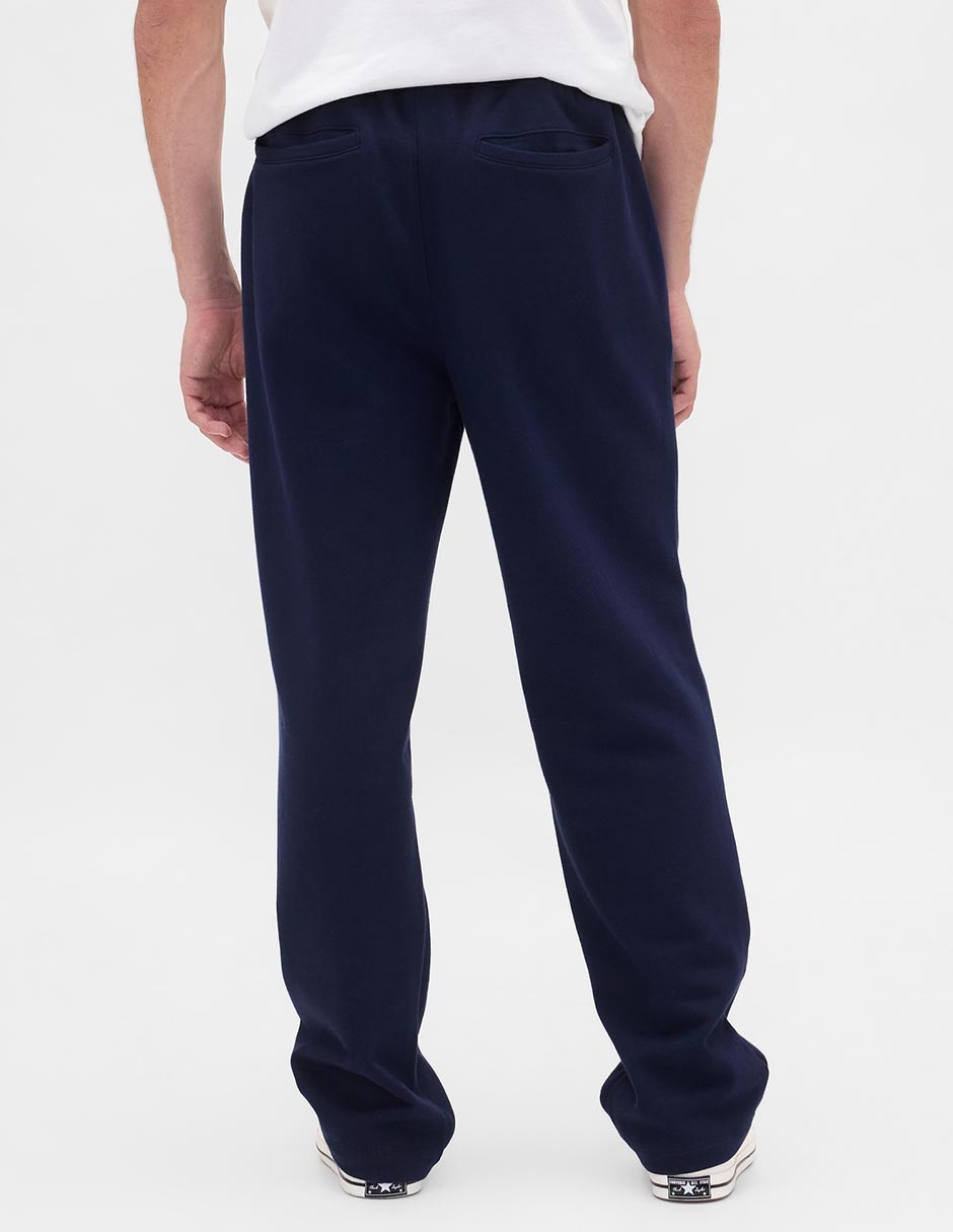 Pants straight con elástico para hombre