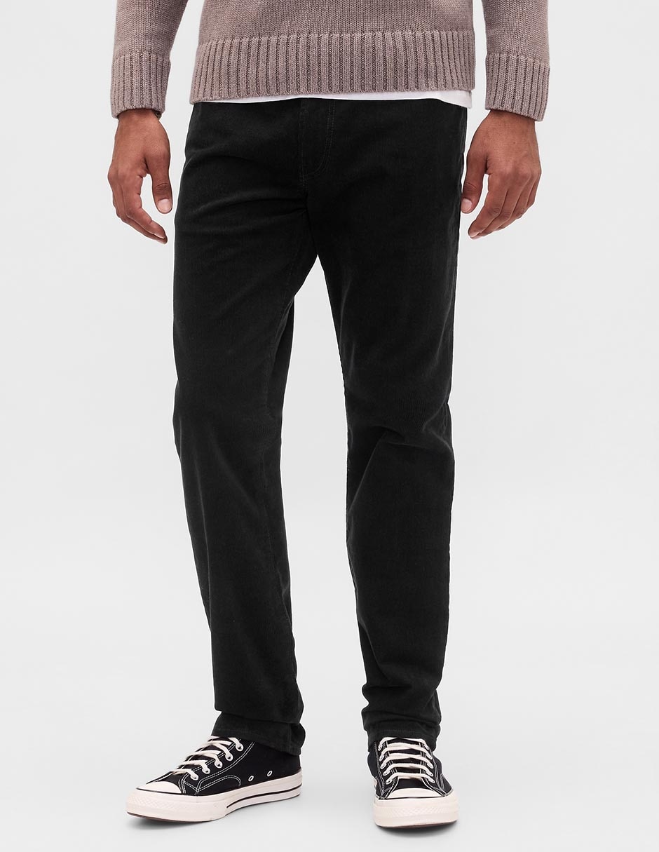 Pantalón casual straight de pana para hombre GAP México