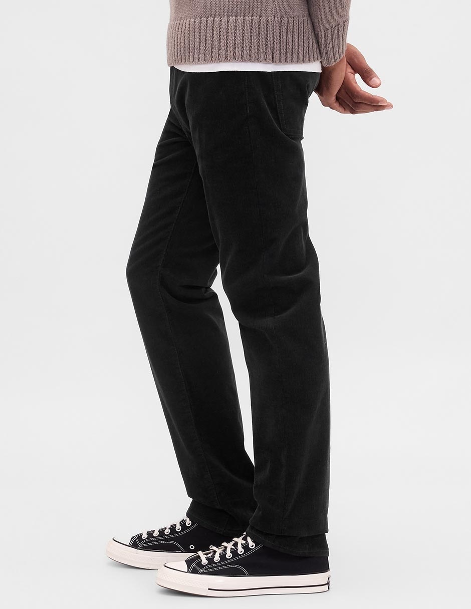 Pantalón recto de pana para hombre 3