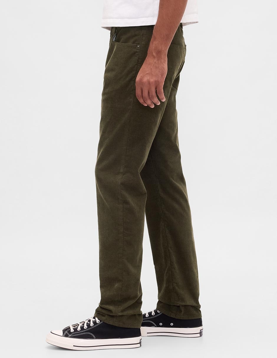 Pantalón recto de pana para hombre 3