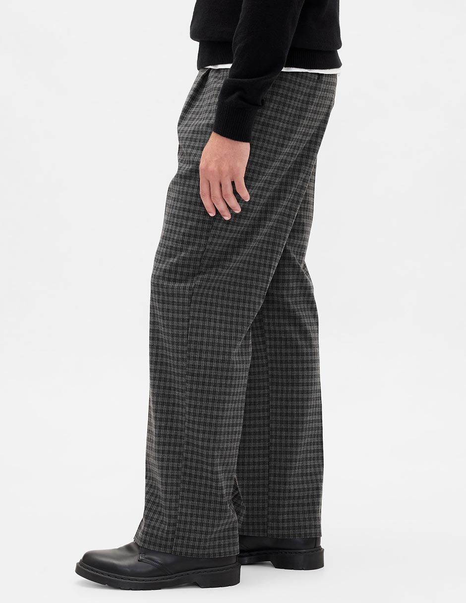 Pantalón de vestir recto de lana para hombre 3