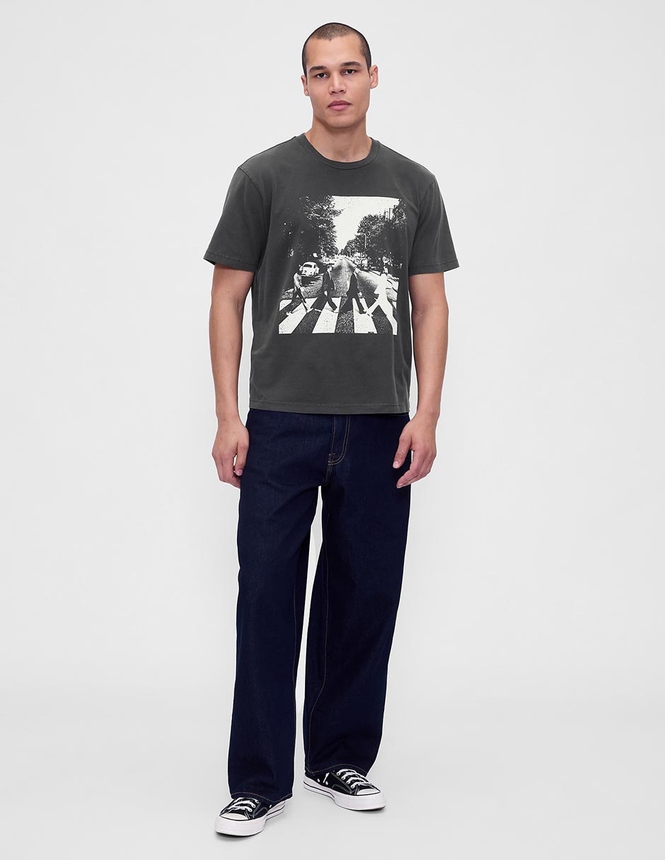Playera cuello redondo para hombre 2