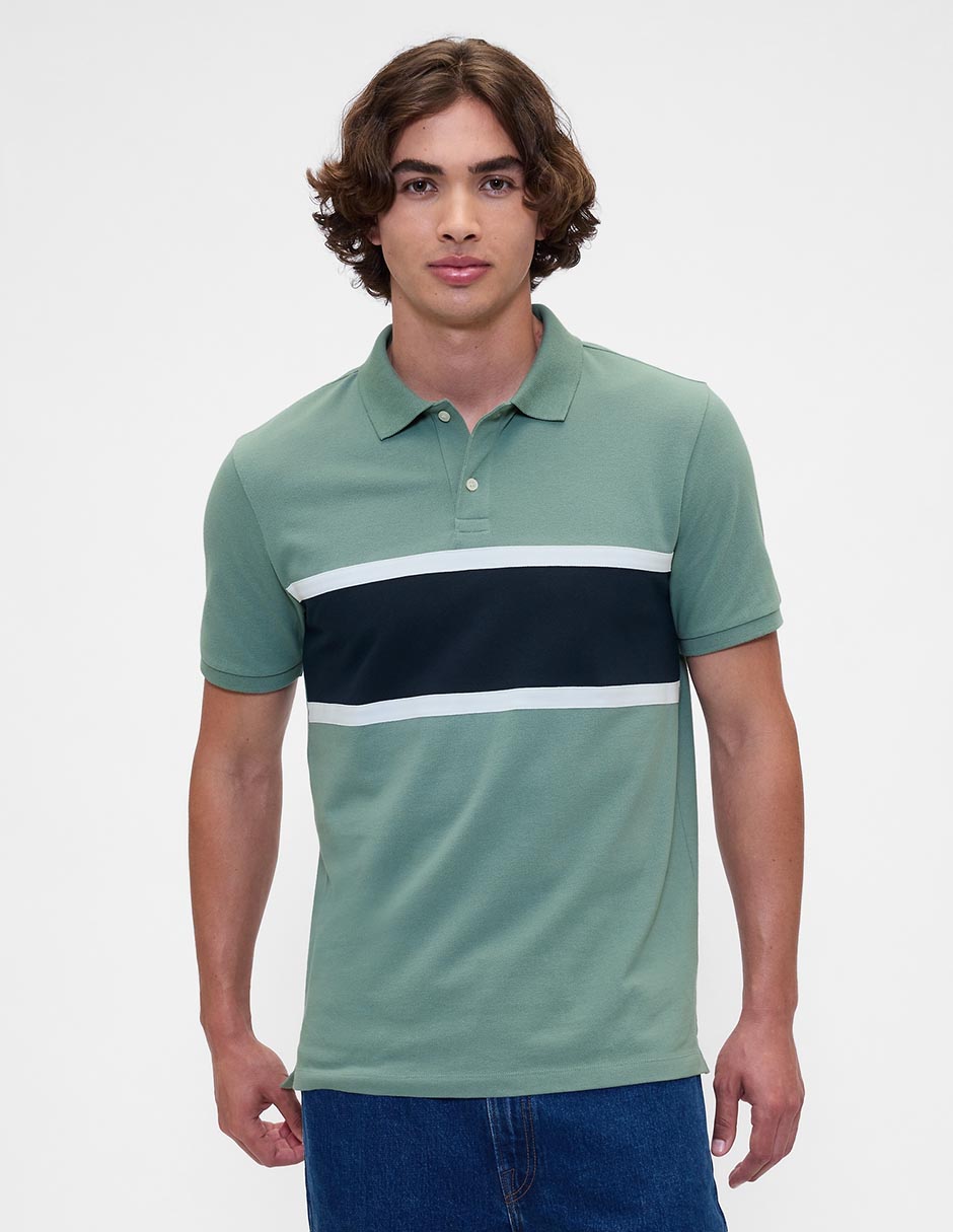 Playera tipo polo para hombre