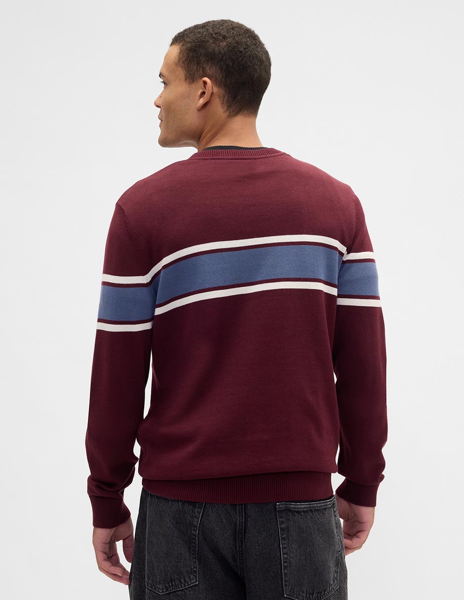 Suéter cuello redondo para hombre 2