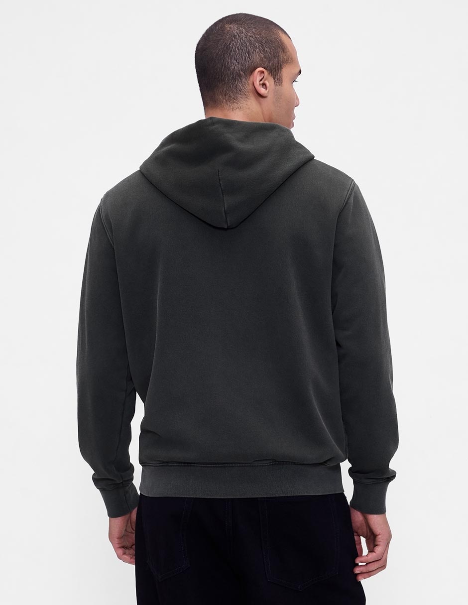 SUDADERA GAP 715005B POLAR FLE, M, NEGRO