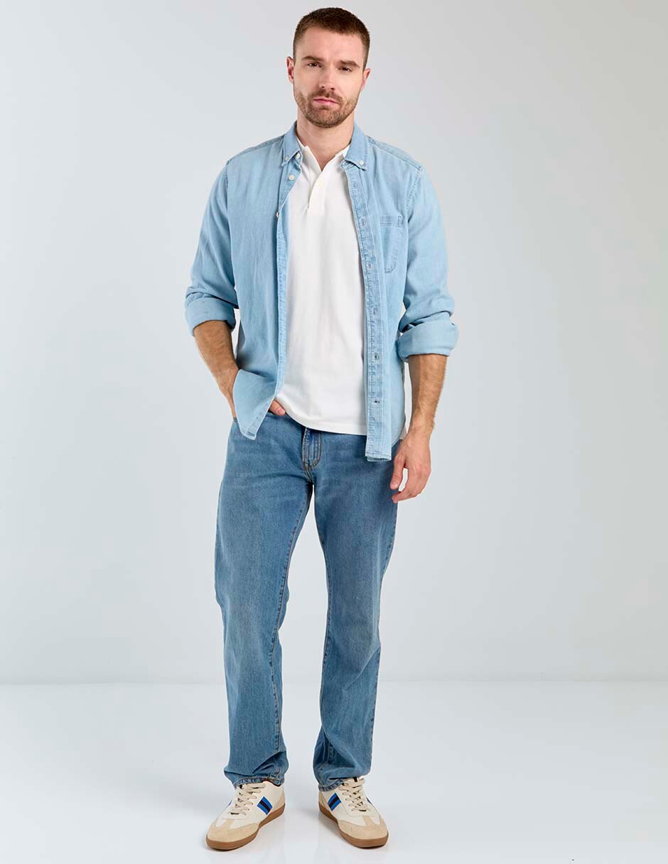 Playera tipo polo para hombre