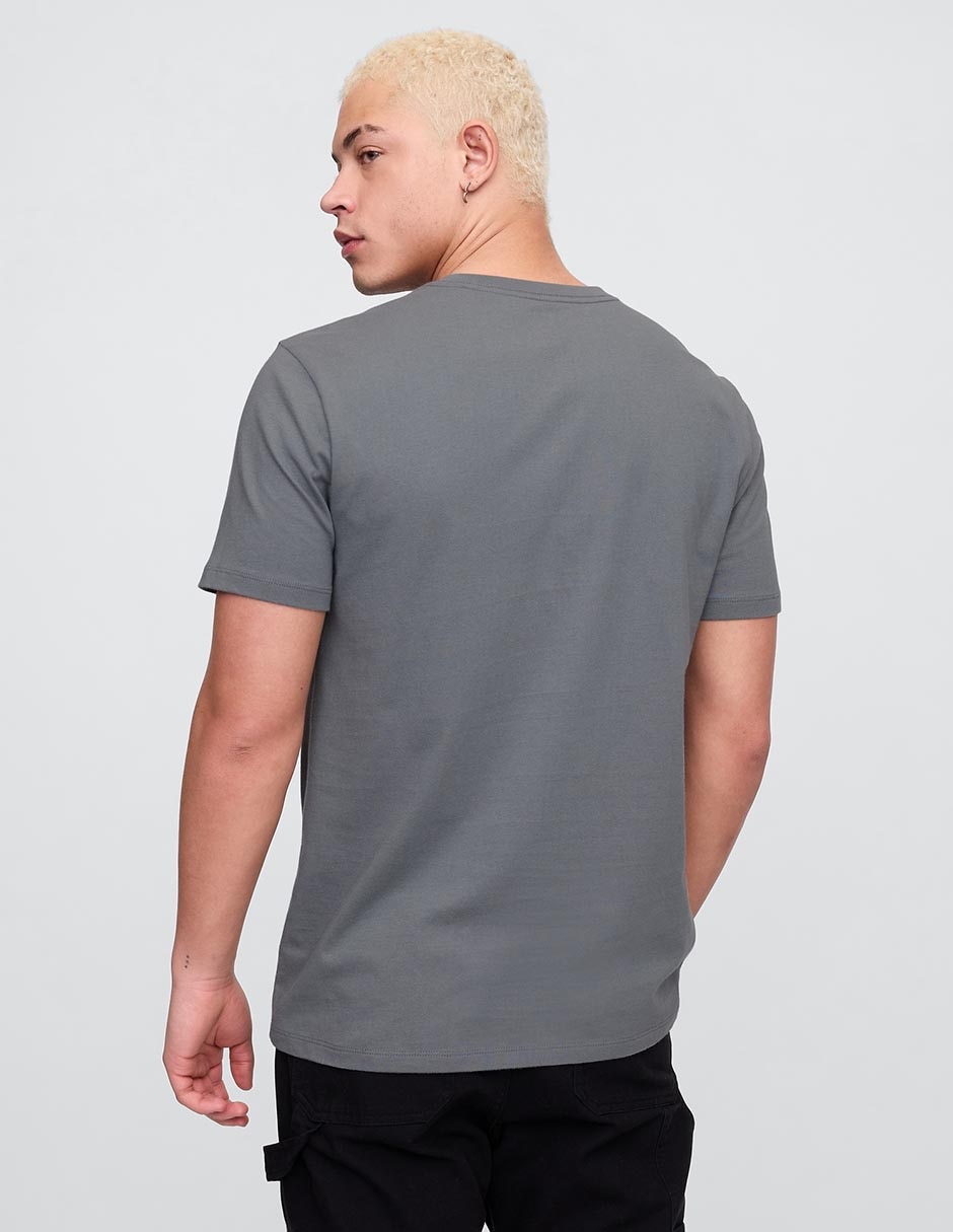Playera cuello redondo para hombre 2