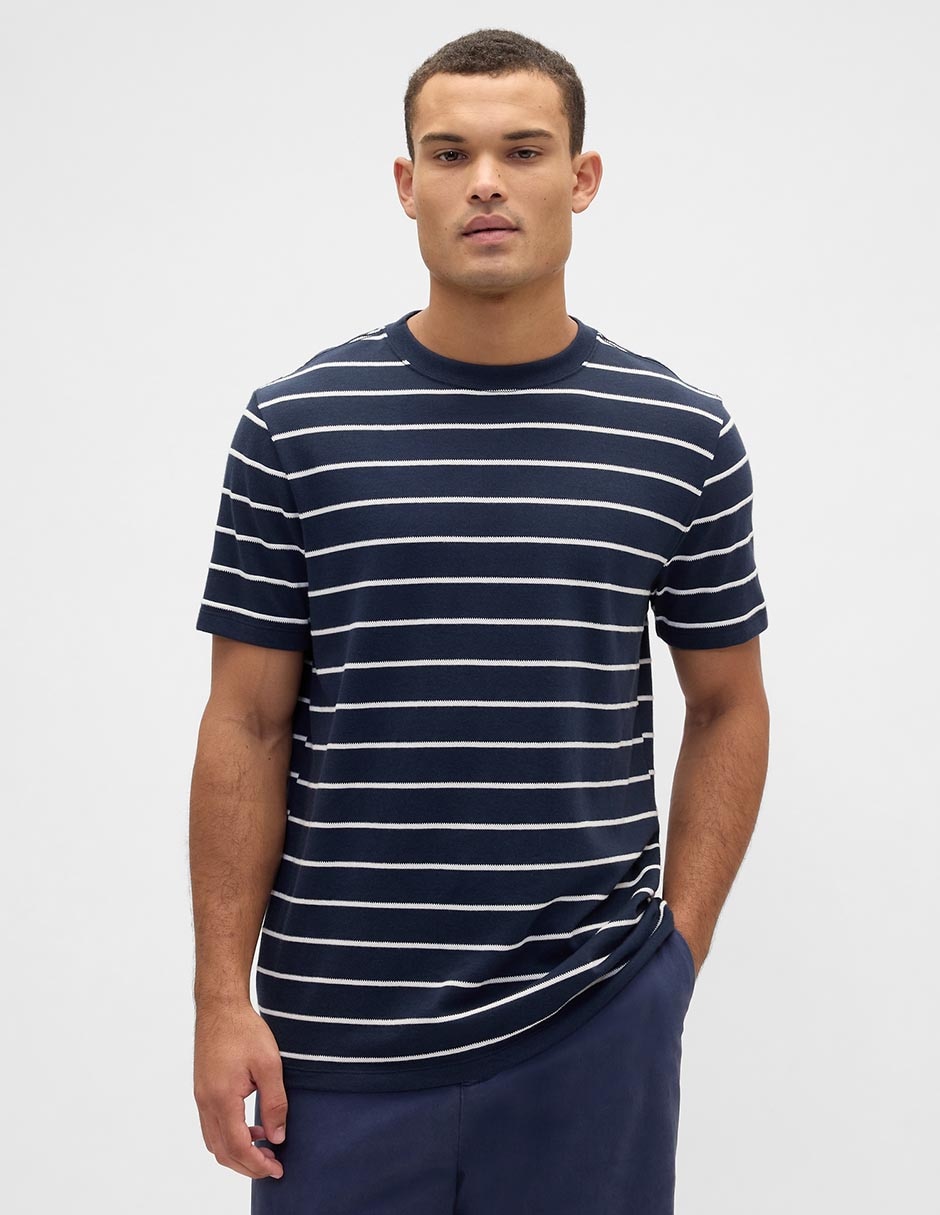 Playera cuello redondo para hombre