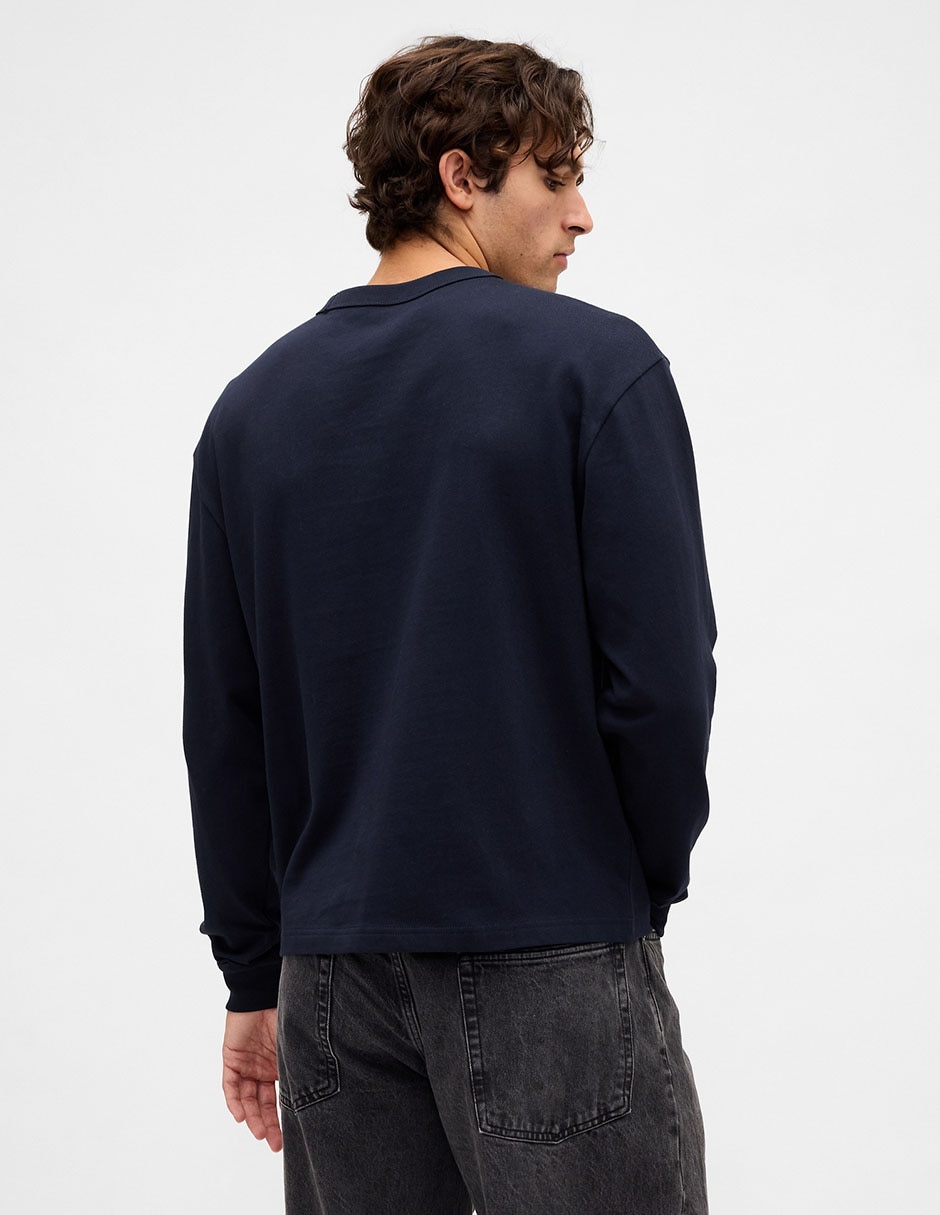 Playera cuello redondo para hombre