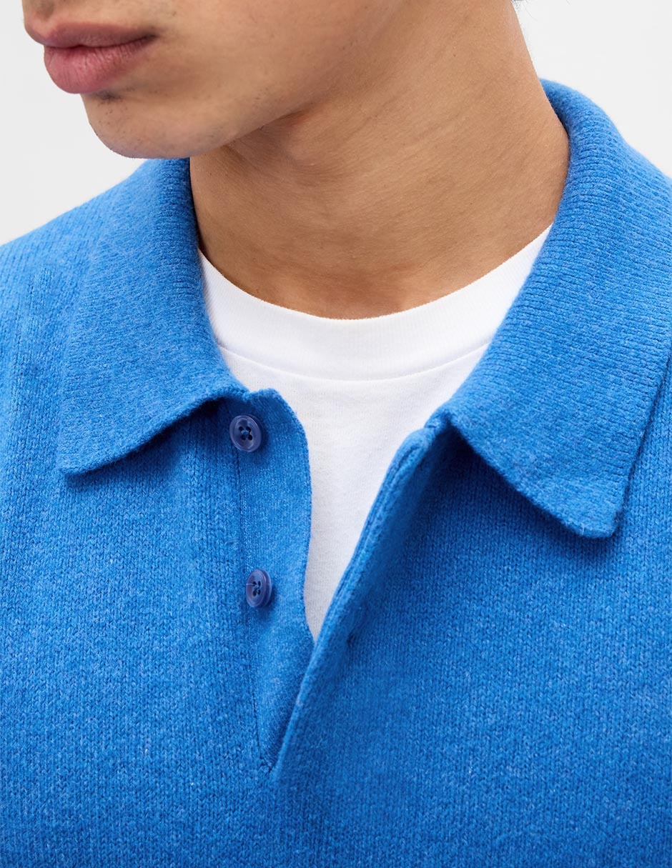 Playera cuello polo para hombre