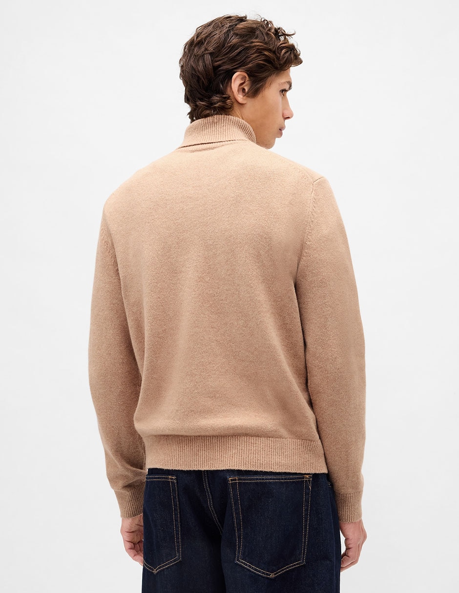 Suéter cuello tortuga para hombre 3